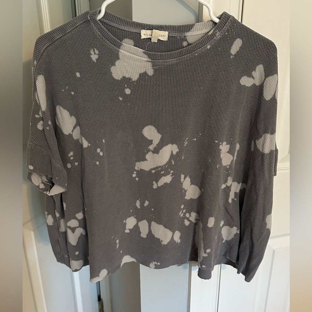 BUCKLE Gilded Intent bleach washed shirt